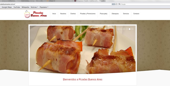 Belgravia DG rediseñó el sitio web de Picadas Buenos Aires.